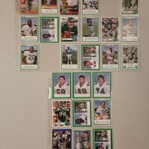 CFL Saskatchewan Roughriders Autographed Cards
